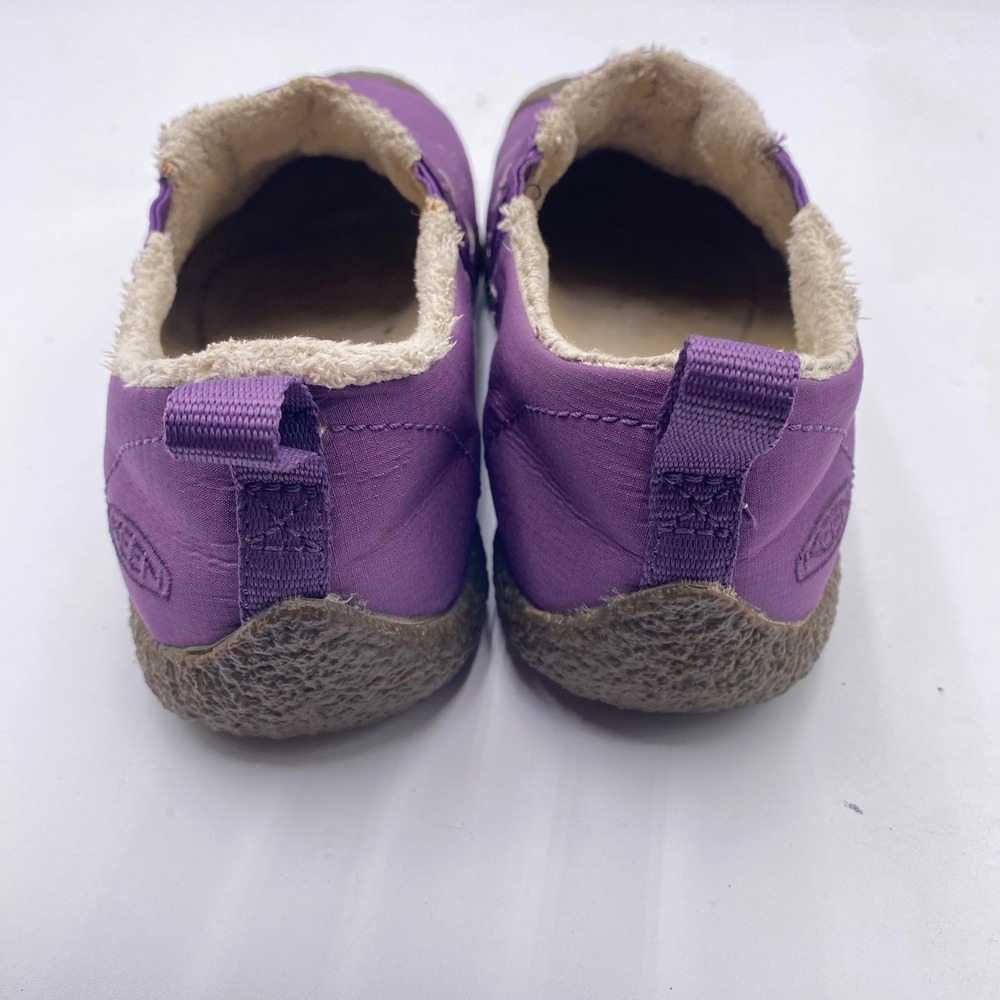 KEEN Howser II Slip-On Slipper Shoes Womens 7 Purple Quilted Fleece Lined - Picture 7 of 13